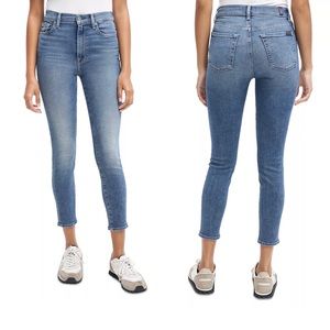 7 for All Mankind Crop Skinny Jeans